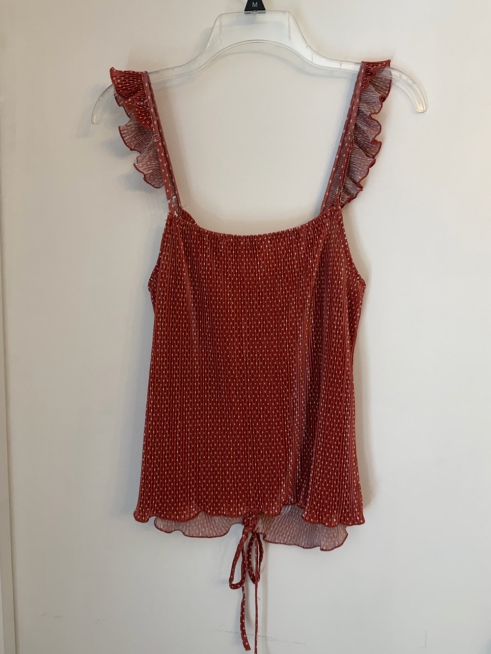 Willow & Root Polka Dot Tank Accordion Ruffle-Trim - Picture 6 of 8